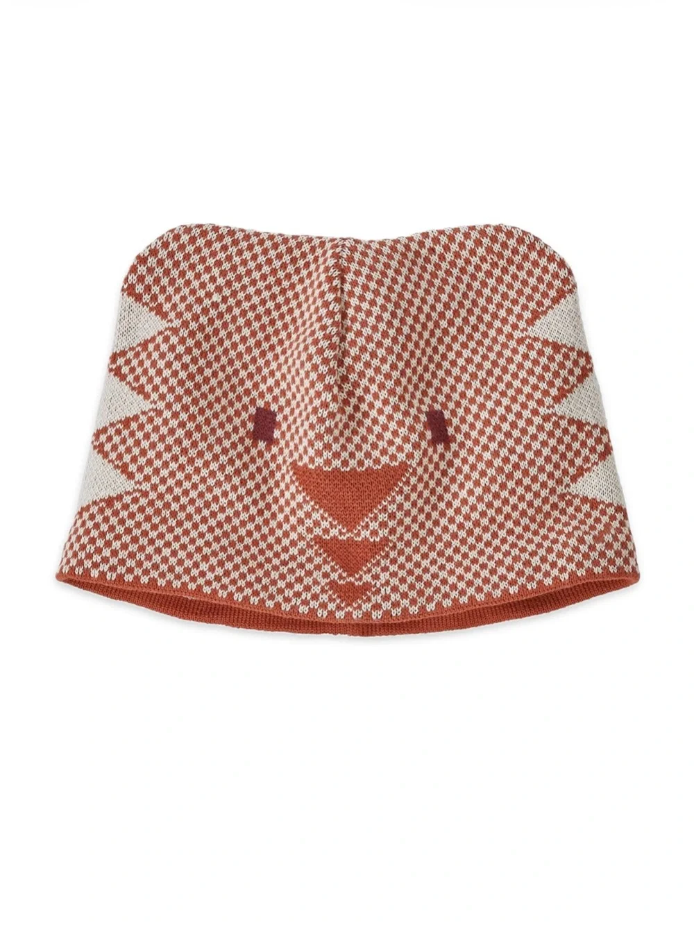 PATAGONIA Baby Animal Friends Beanie - Toddlers' Beanie Bear/Sandhill Rust, 24M